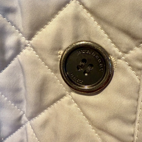 Burberry Cream Quilted Jacket - Picture 3 of 14